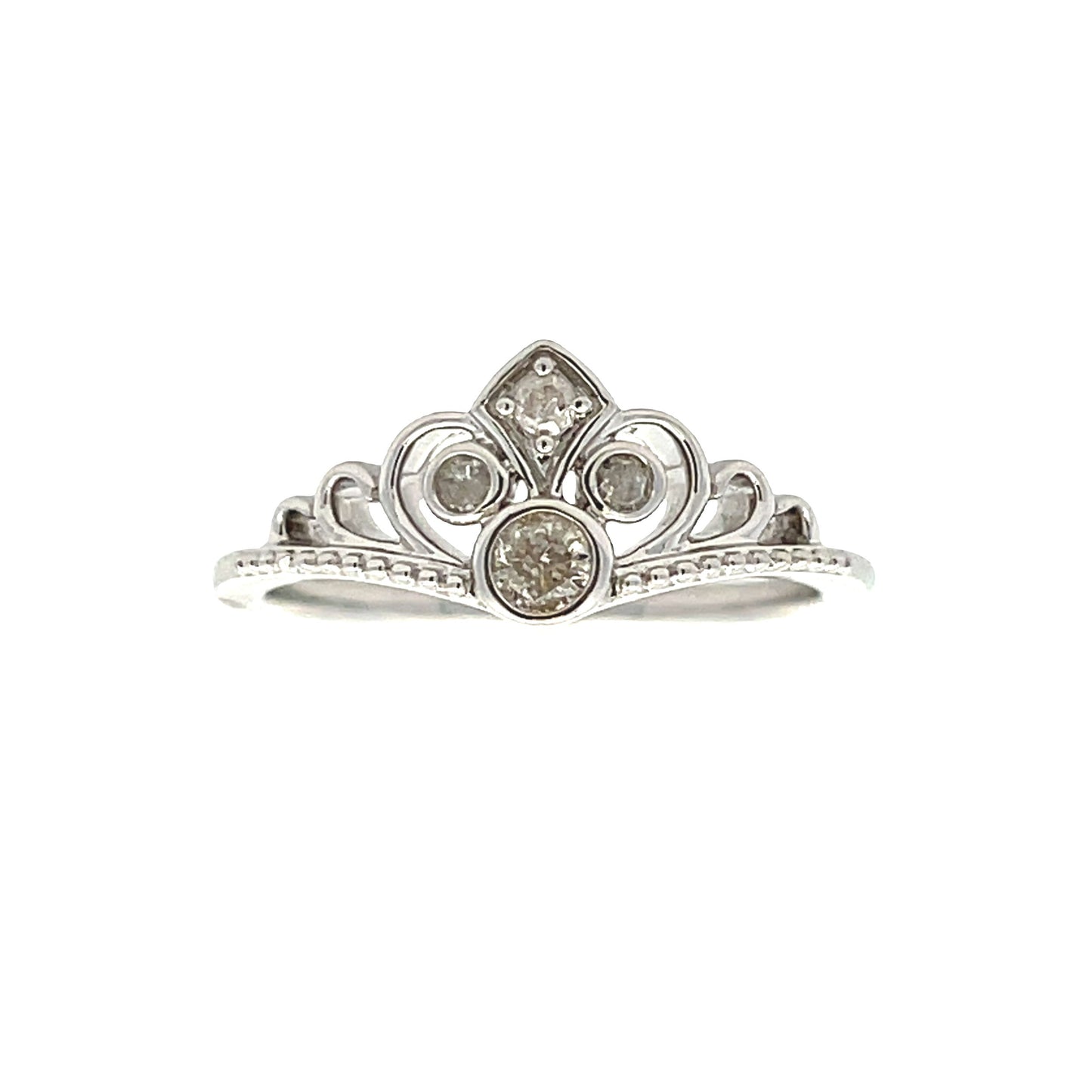 .17ct Diamond Ring Sterling Silver