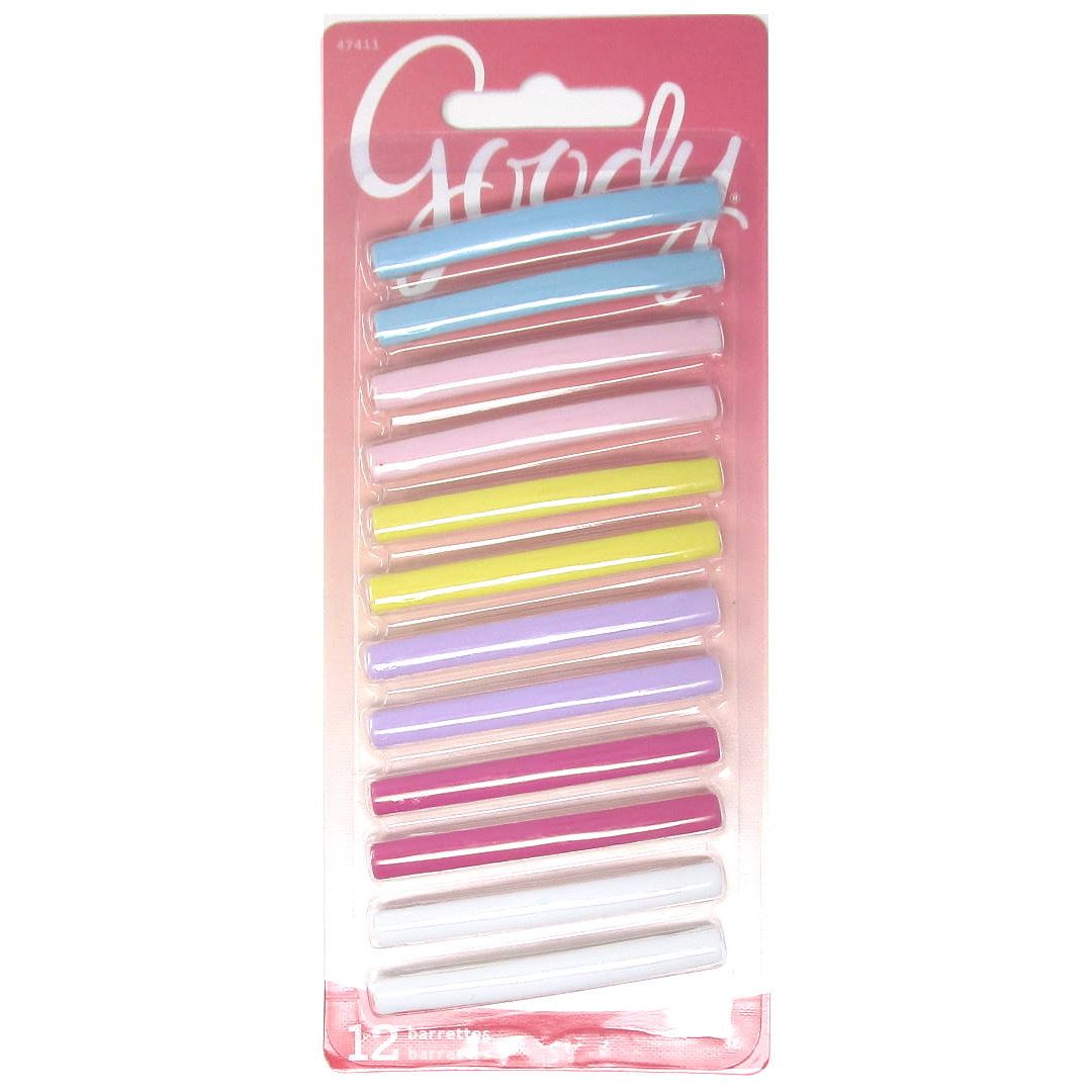 Goody Stay Tight Pastel Barrettes 2"