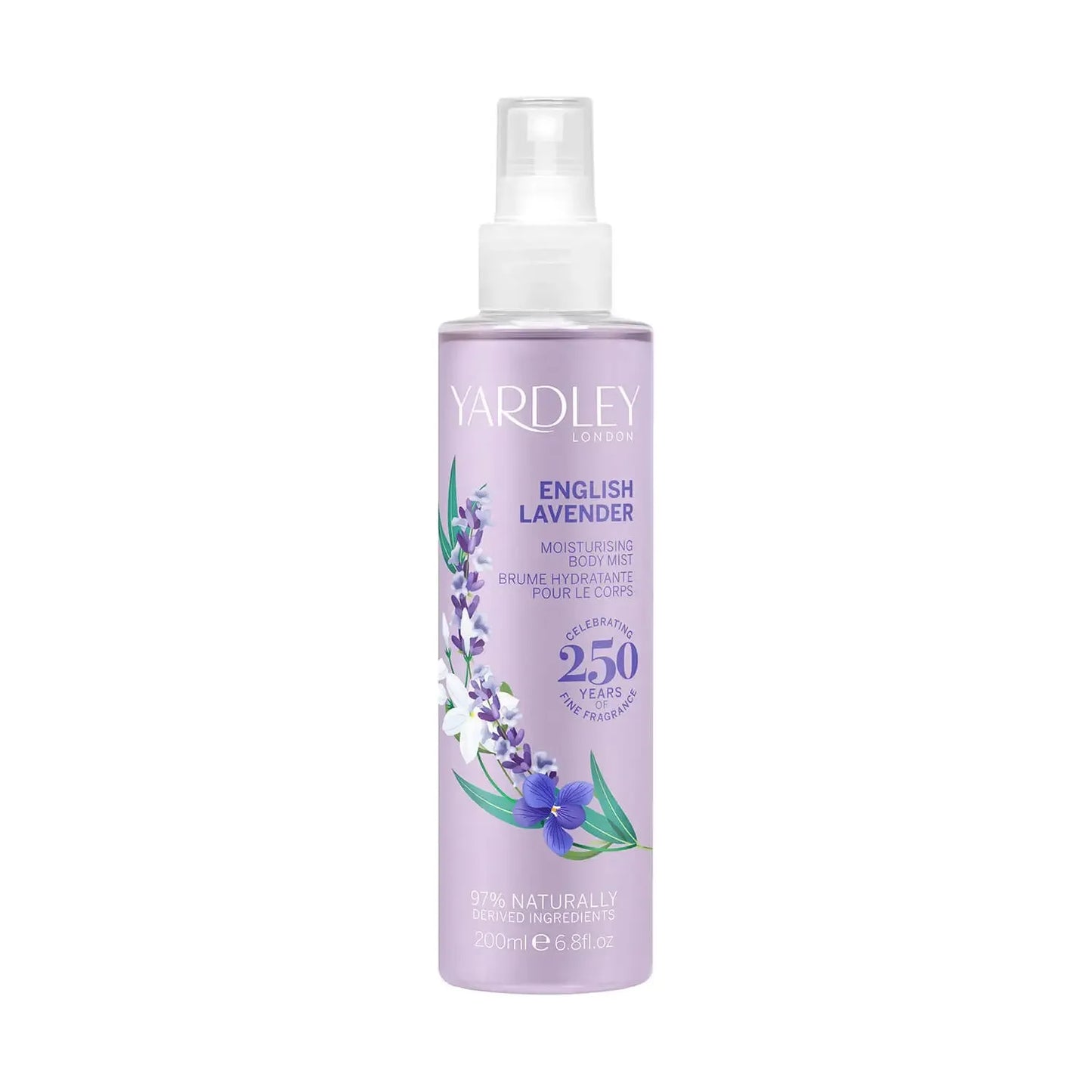 Yardley English Lavender Body Mist 6.8 Fl Oz