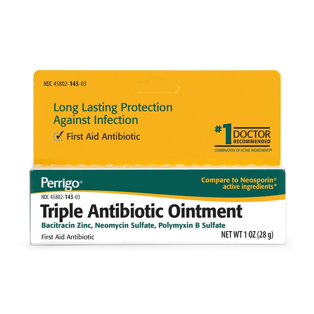 Perrigo Triple Antibiotic Ointment 0.5 Oz