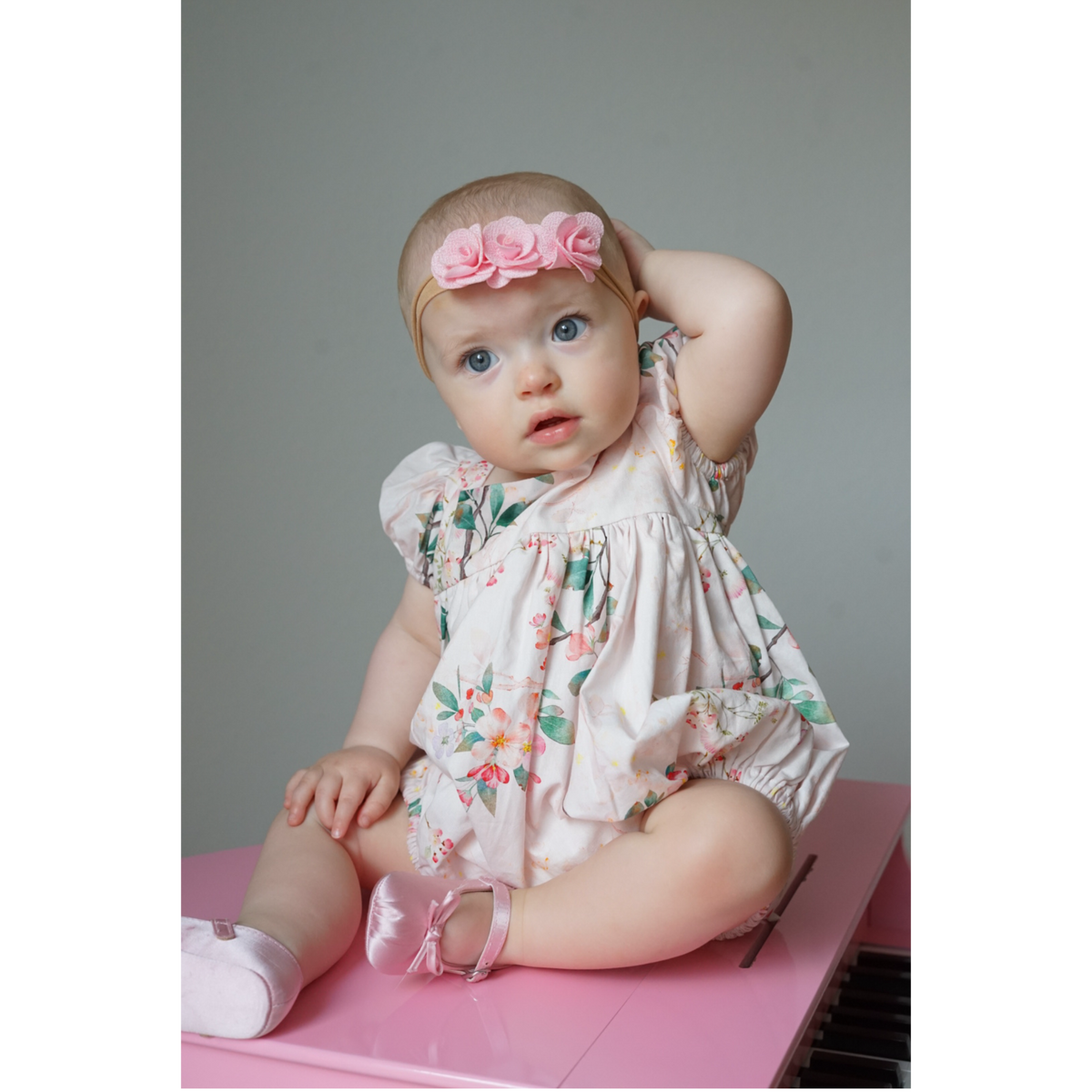 Elodie Bubble-Ivory Botanical