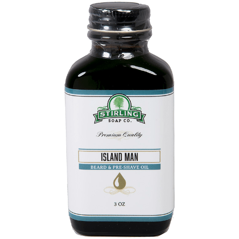 Stirling Soap Co. Island Man Beard & Preshave Oil 3 Oz