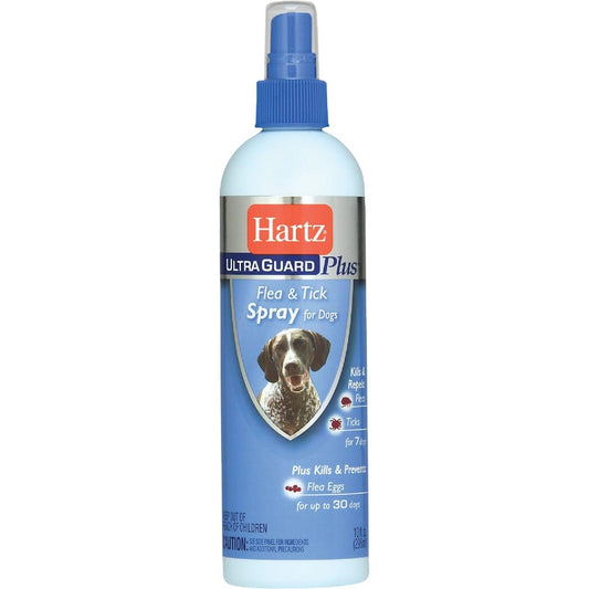 Hartz UltraGuard Plus Flea And Tick Spray For Dogs - 16 Fl Oz