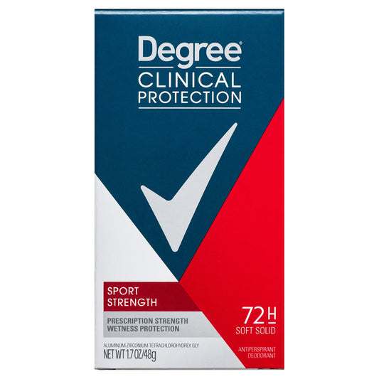 Degree Men Clinical Protection Sport Strength Antiperspirant & Deodorant Stick - 1.7oz