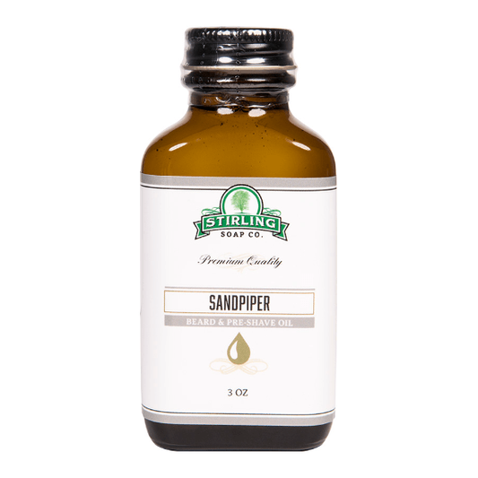 Stirling Soap Co. Sandpiper Beard & Preshave Oil 3 Oz