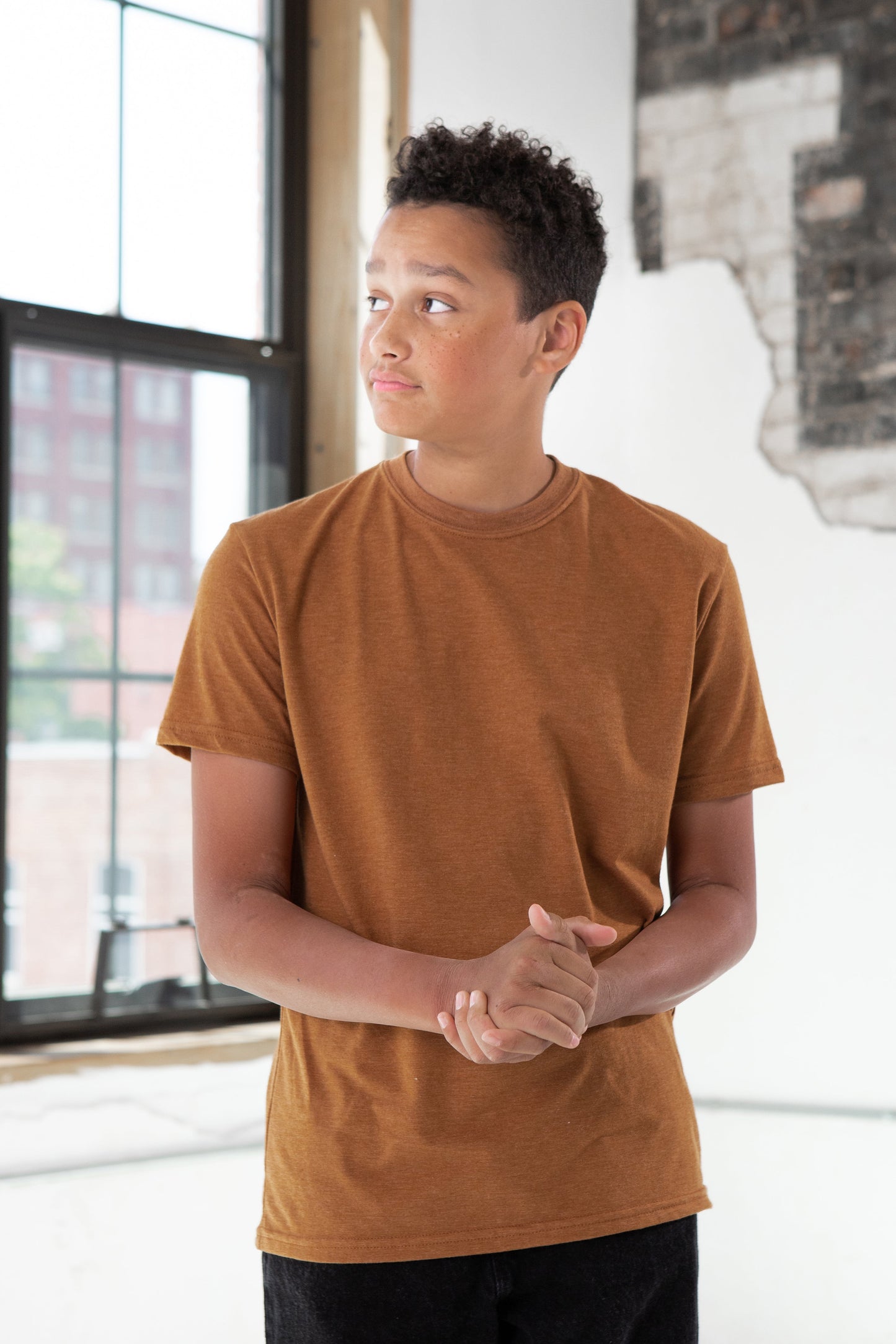 Youth Eco-Triblend Short Sleeve Tee (Fashion Colors) - Osadia Concept Store