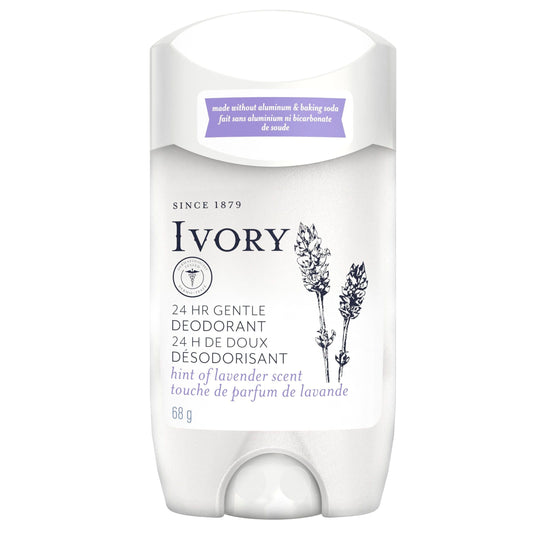 Ivory Gentle Aluminum Free Deodorant Hint Of Lavender - 2.4oz