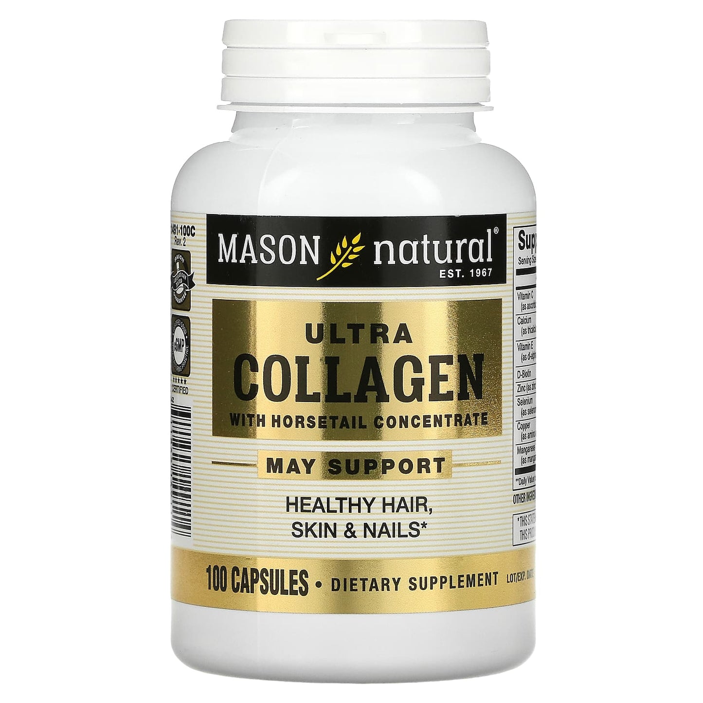 Mason Natural Ultra Collagen Beauty Formula Capsules