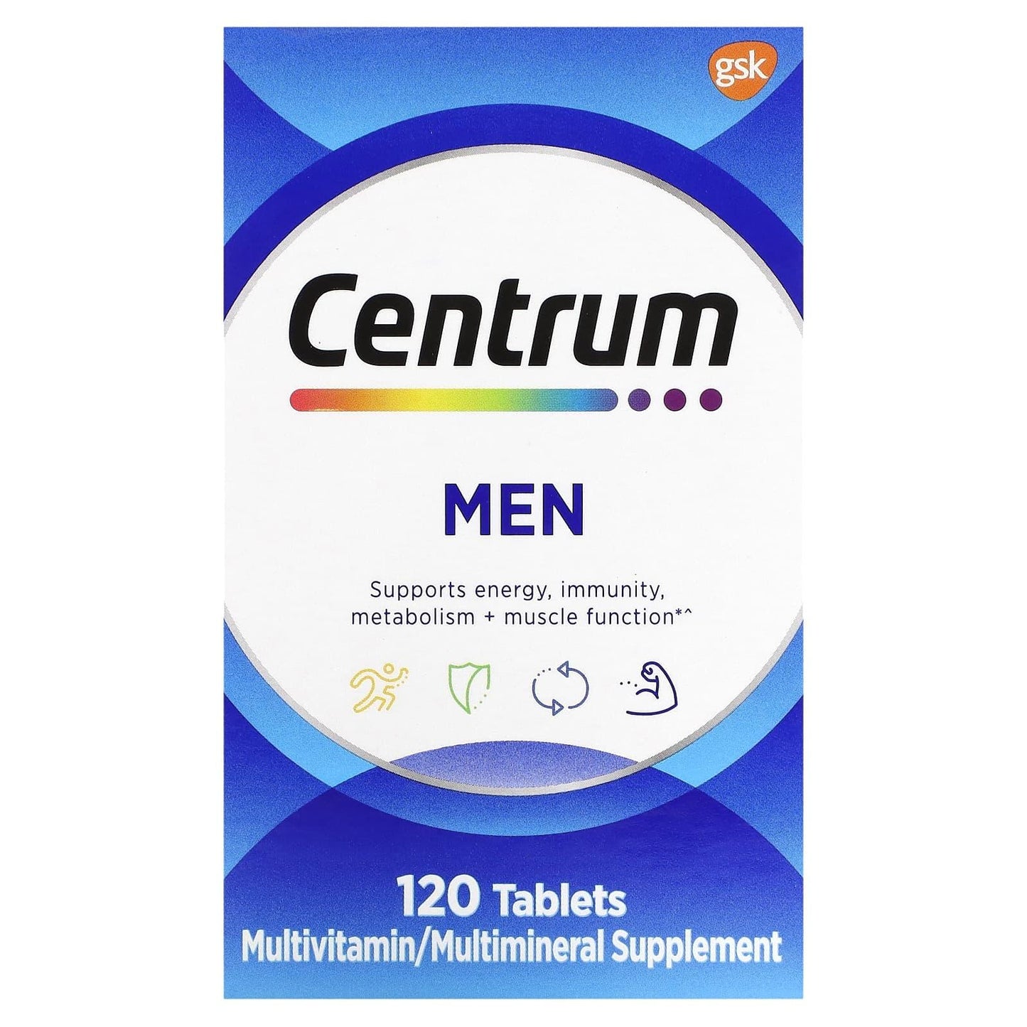 Centrum Multivitamin/Multimineral Supplement, Men, Tablets