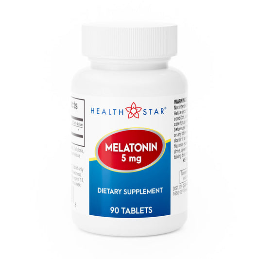GeriCare Health*Star Melatonin Natural Sleep Aid
