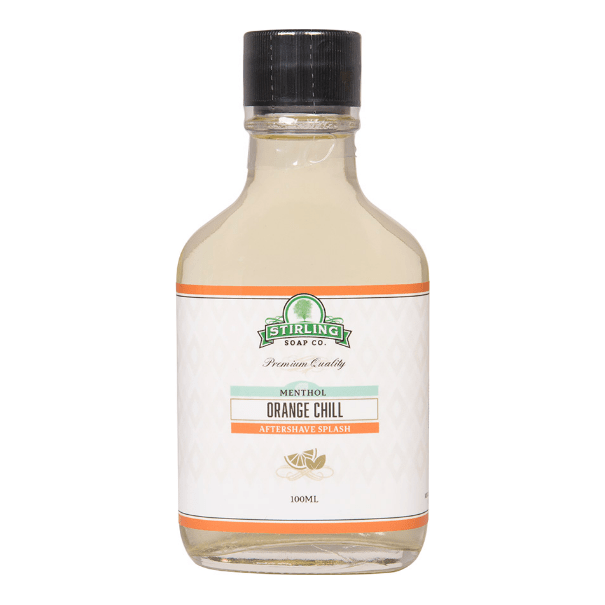 Stirling Soap Co. Orange Chill Shaving Collection