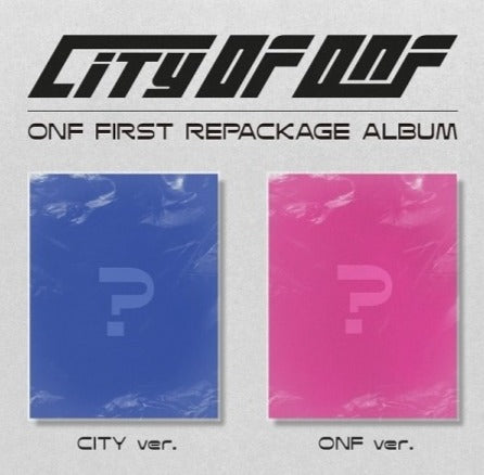Onf 1st Repackage Album - City Of Onf