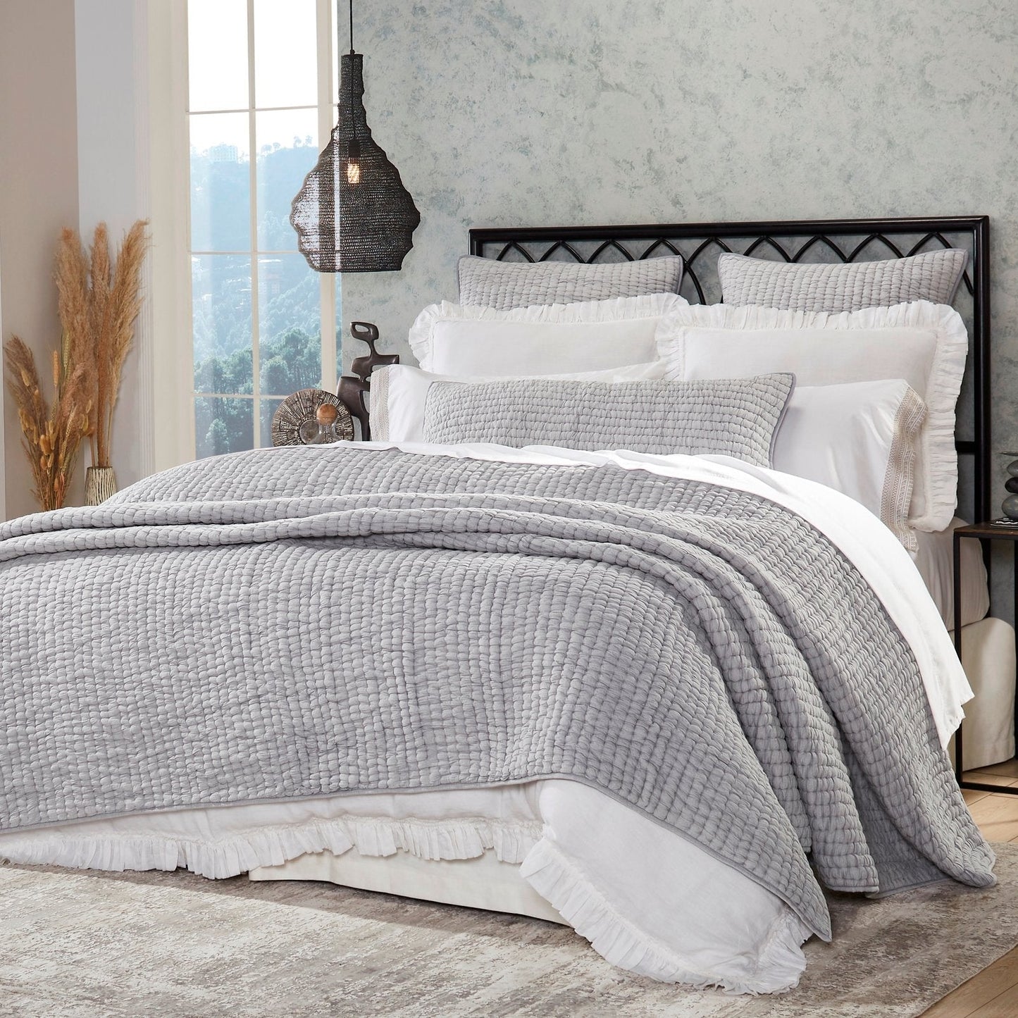 Bella Stone Washed Cotton Quilt