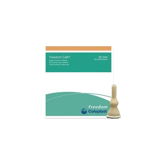 Coloplast Freedom Cath - 8400 - Male External Catheter Freedom Cath Self-Adhesive Seal Latex Large
