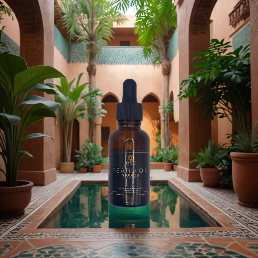 Organic Growth Beard Oil - Nourish and Strengthen Your Beard Naturally 30ml/1oz