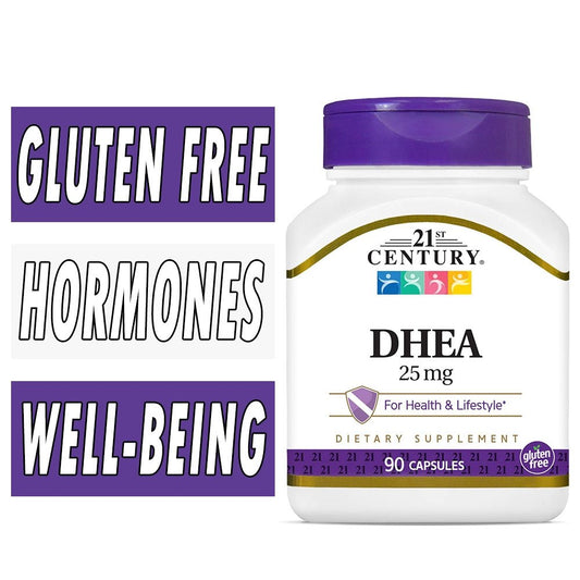 21st Century DHEA, 25 Mg, 90 Capsules