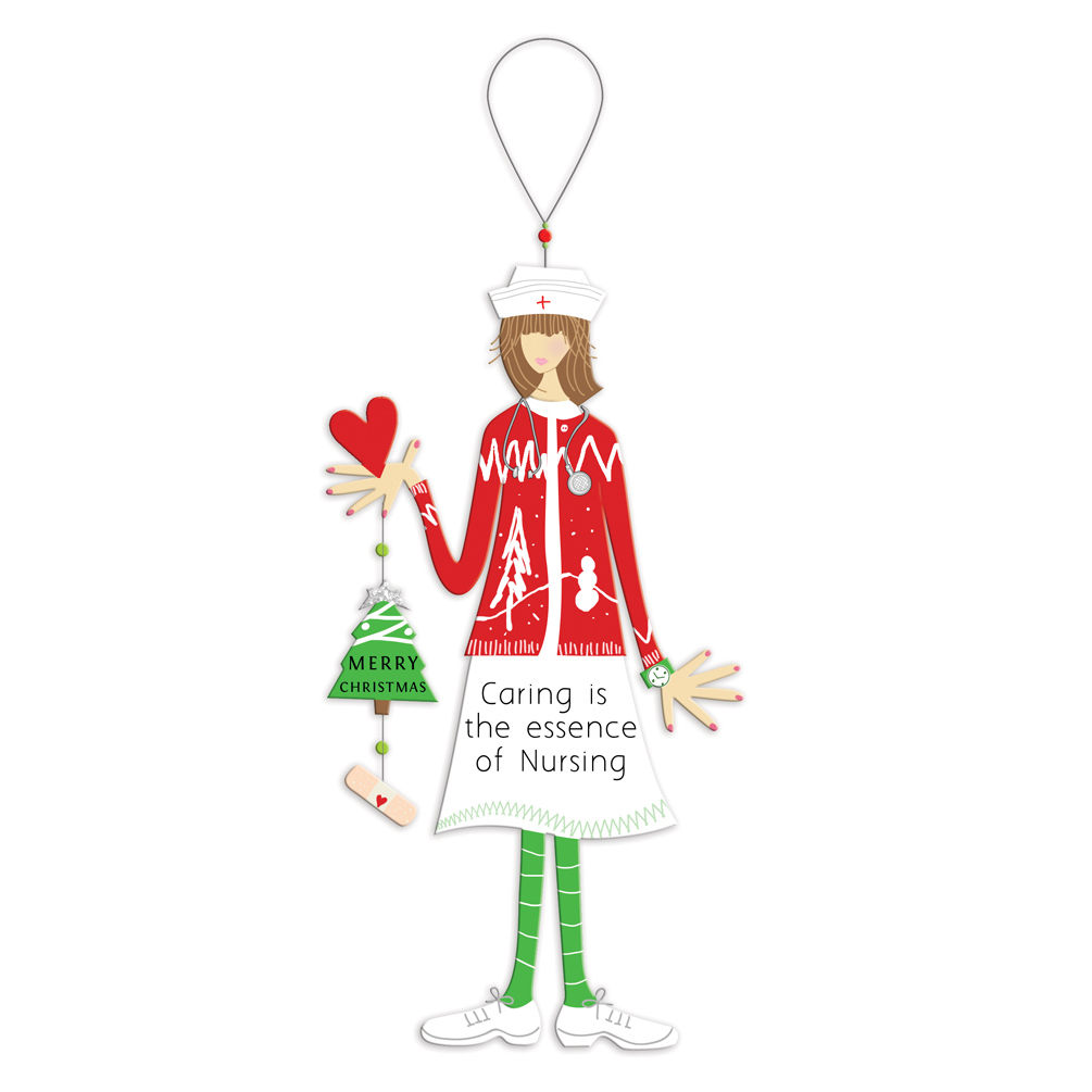 Fabulous Everyday Heroes Occupation Ornaments - Set of 4