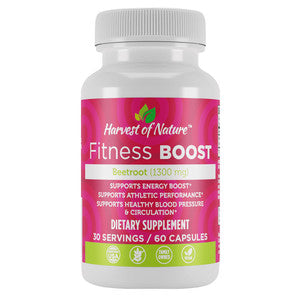 Harvest of Nature Fitness Boost Capsules Beetroot Flavor