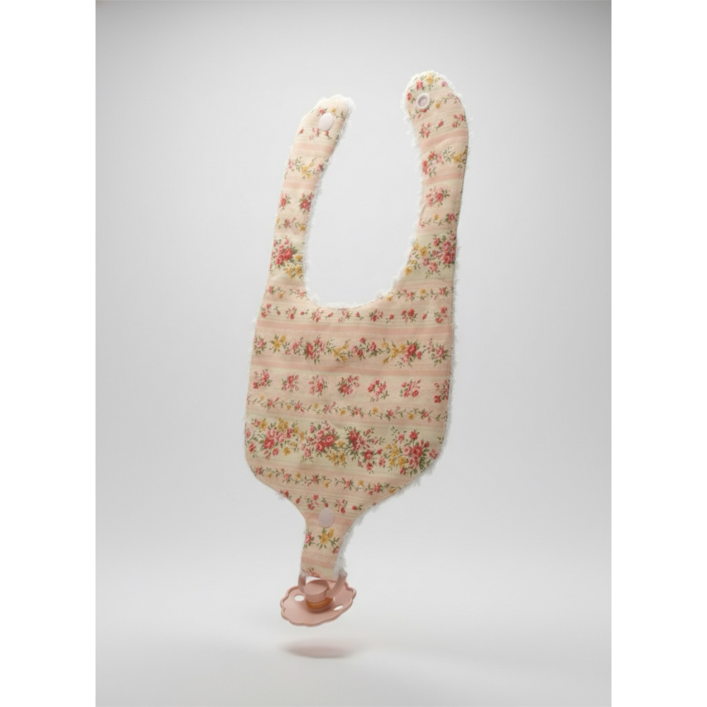 Soothe & Snap Pacifier Bib- Meadowlark Floral