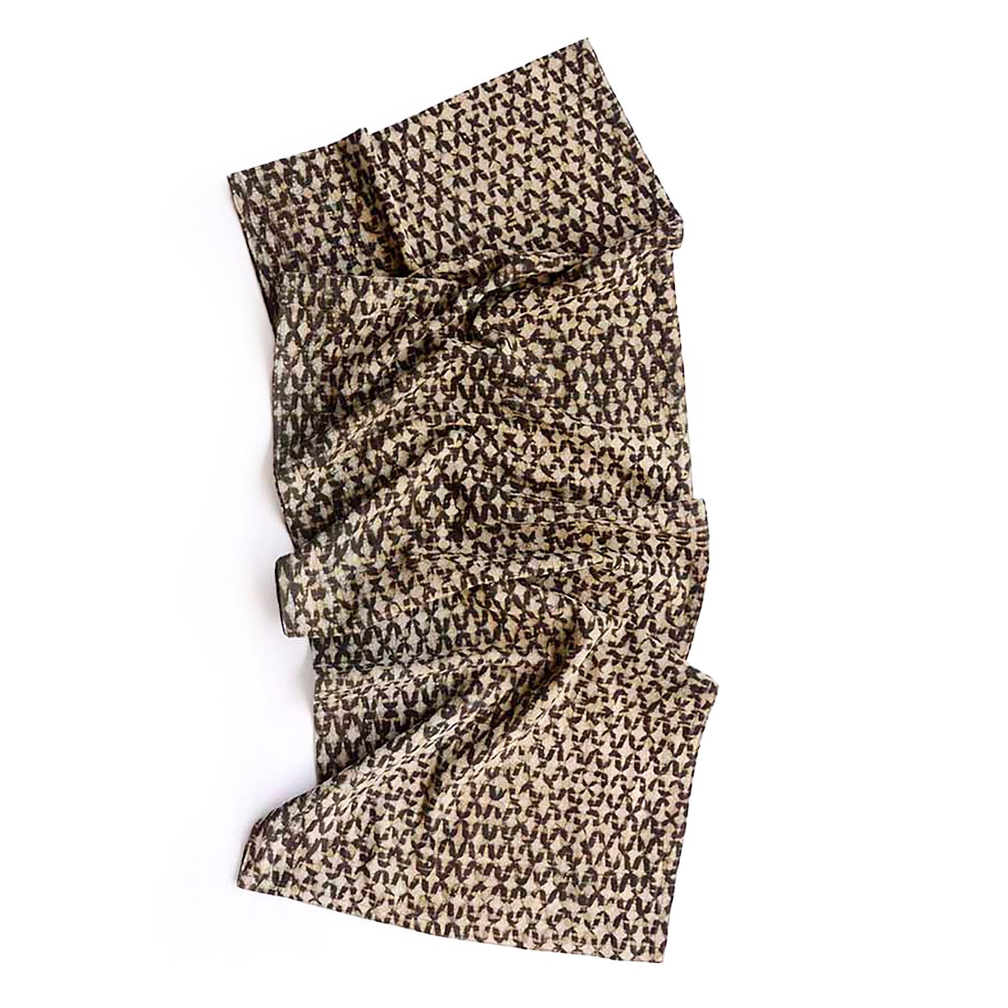 Boho Block Print Table Runner - Sparrow