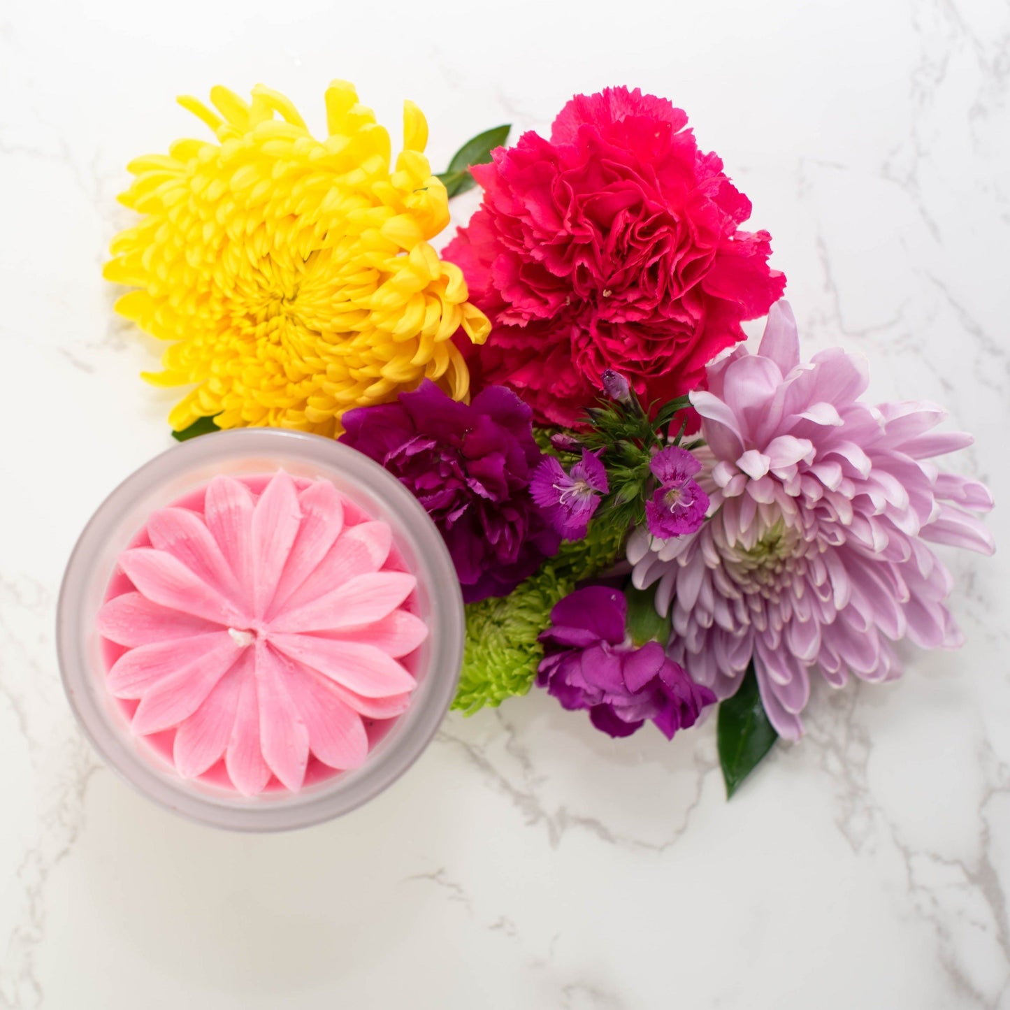 Bitterroot Flower Candle