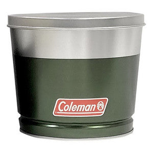 Coleman Citronella Scented Candle In Green And Silver 11 Oz