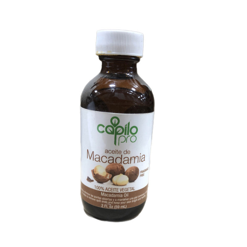 Capilo 22793 - Pro Macadamia Oil - 2 Fl. Oz. - Box: 24 Units - Loc: L3