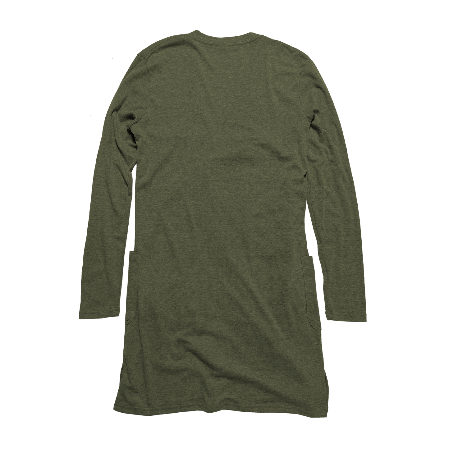 Ladies Eco-Triblend Rib Cardigan