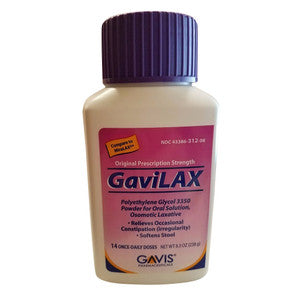 GaviLax Polyethylene Glycol Laxative Powder, 238 Grams