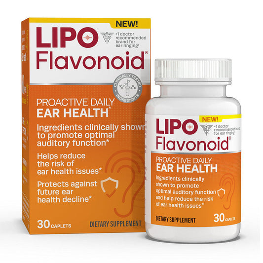 Lipo-Flavonoid Proactive Daily Ear Health Supplement 30 Caplets