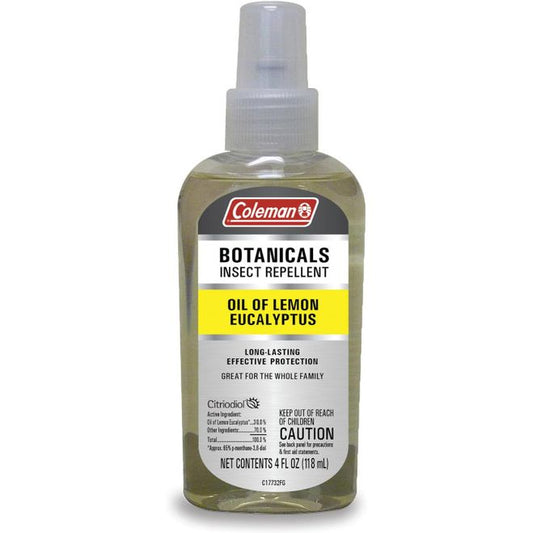 Coleman Insect Repellent Spray - Lemon Eucalyptus - 4 Fl Oz