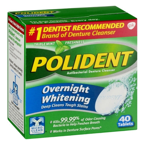 Polident Overnight Tablets