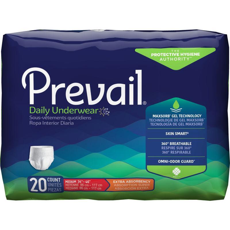 Prevail Pull Up Small/Medium 18 Count – Protective Underwear For Incontinence
