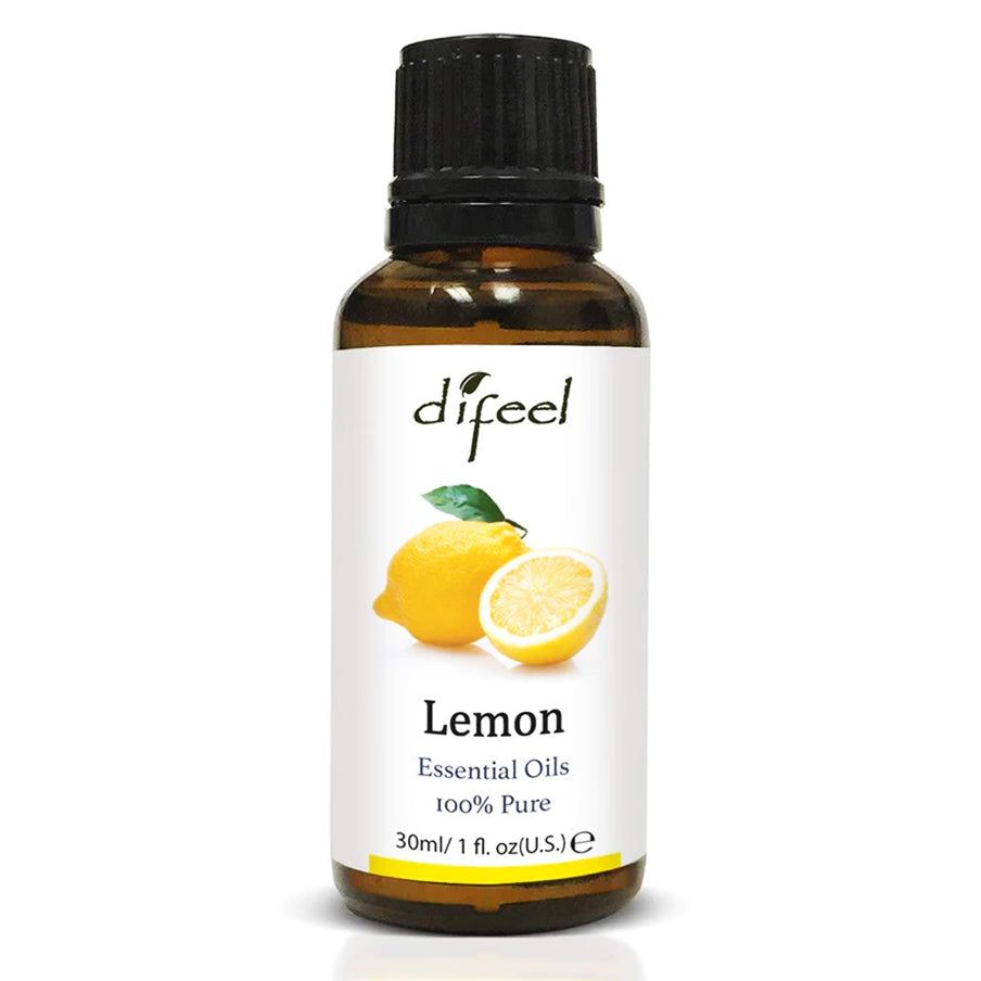 Difeel Essential Oils 100% Pure Lemon Oil 1 Ounce