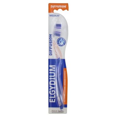 Elgydium Diffusion Toothbrush Medium - Colour: Purple