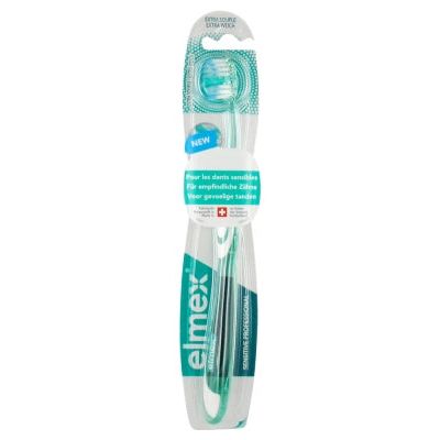 Elmex Sensitive Professional Toothbrush Extra Supple - Colour: White