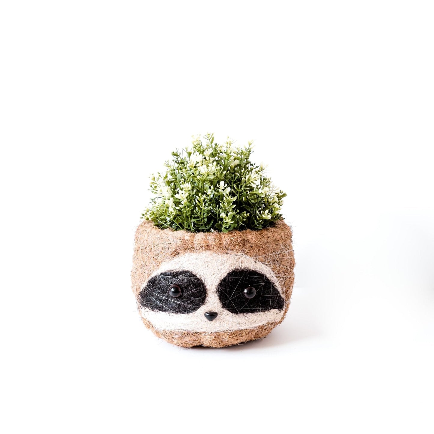 Large three-tone Sloth - Coco Coir Pots (6 inch) | LIKHÂ