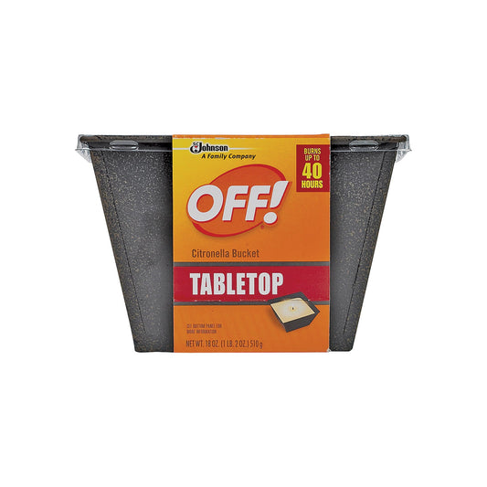 Off Candle, Tabletop, Citronella Scented, Backyard 18 Oz