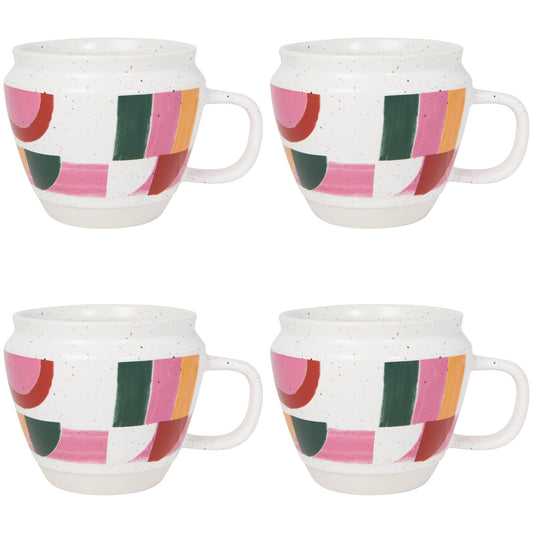 Set of 4 Mug Formation Prism