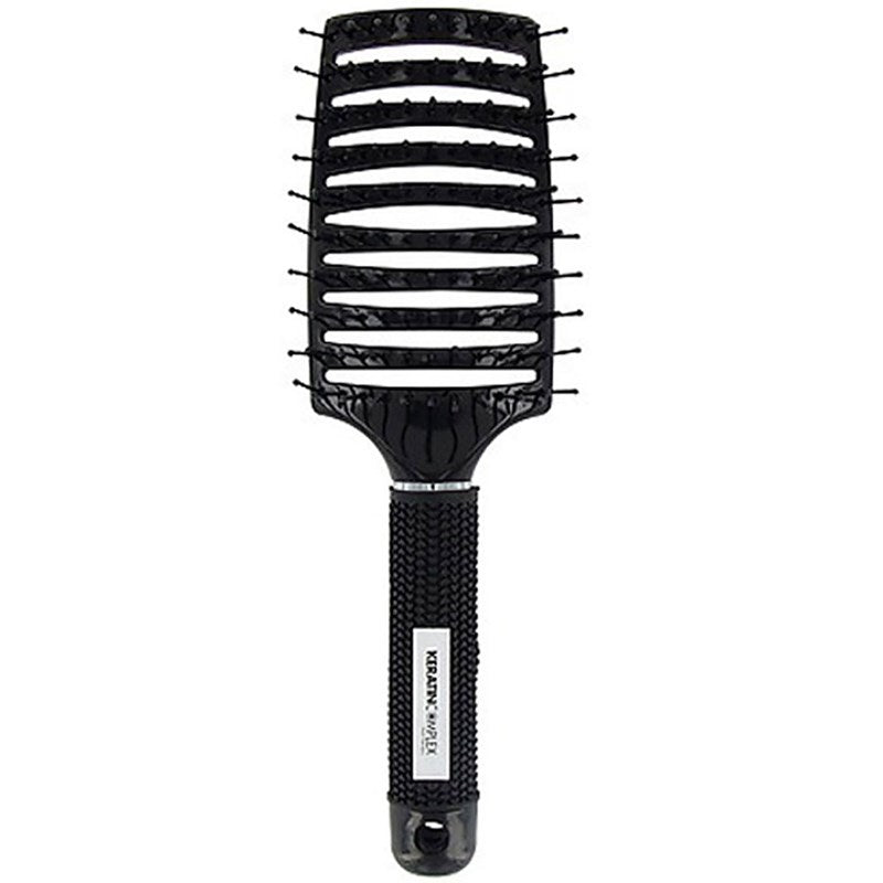 Keratin Complex Curved Vent Brush - # Black