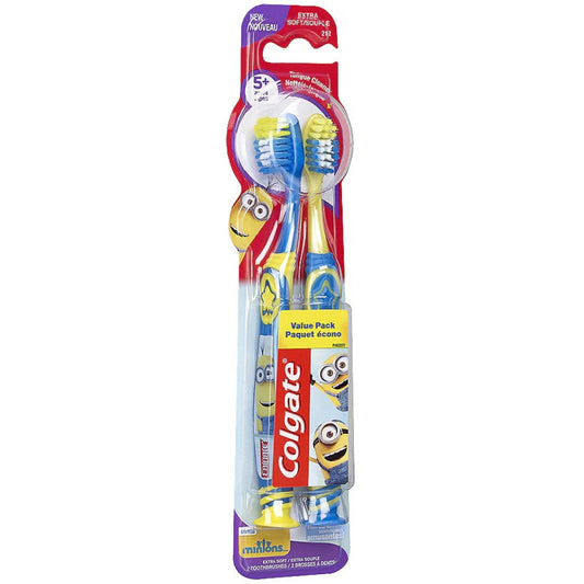 Colgate Toothbrush, Extra Soft, 5+ Years, Value Pack