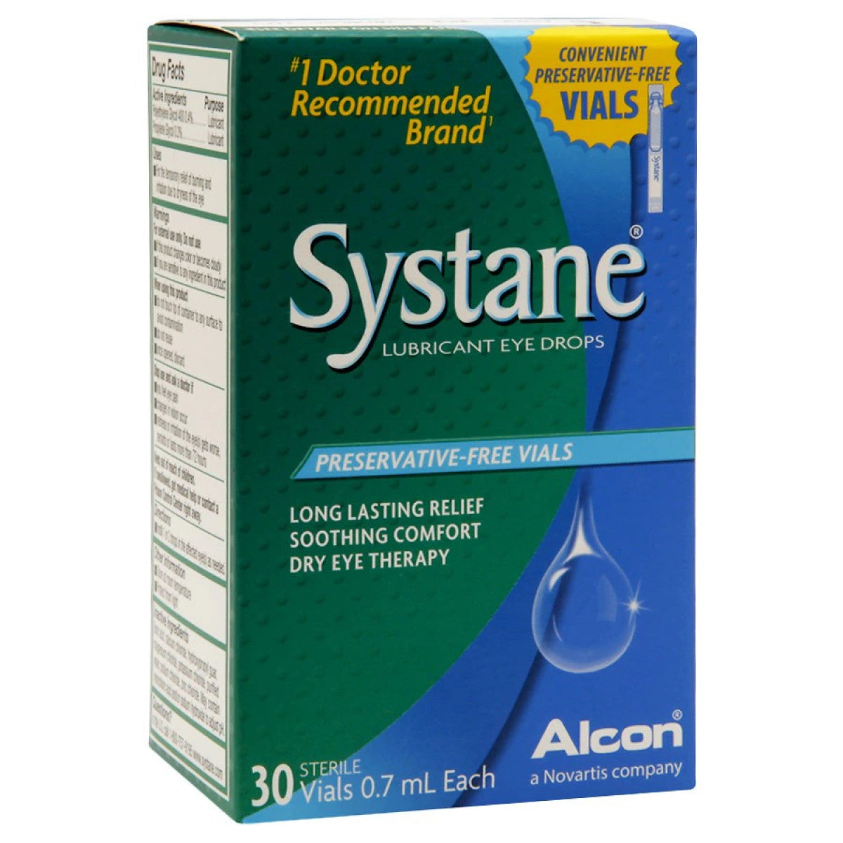 Systane Lubricant Eye Drops Vials