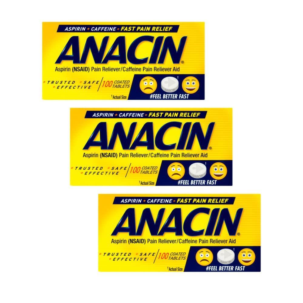 Anacin Fast Pain Relief - Coated Tablets 300
