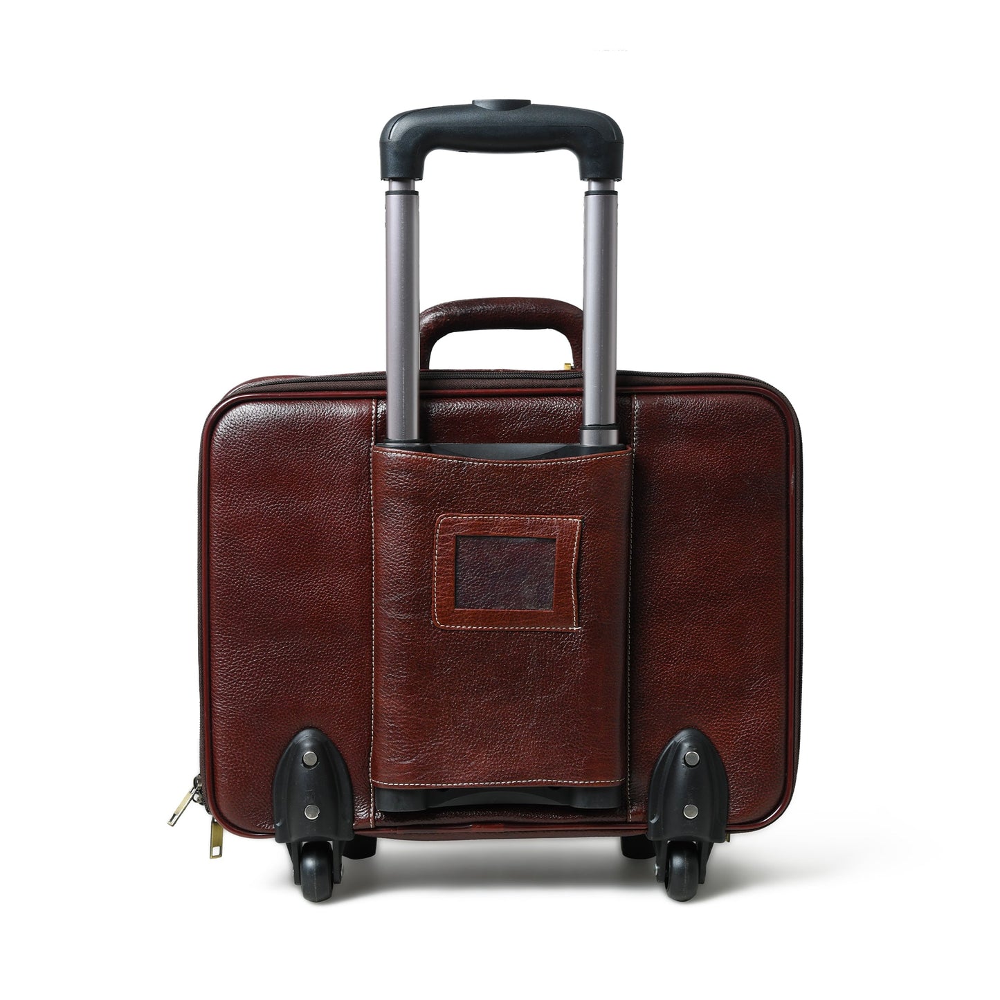 Wanderer Leather Trolly Suitcase Bag - Osadia Concept Store