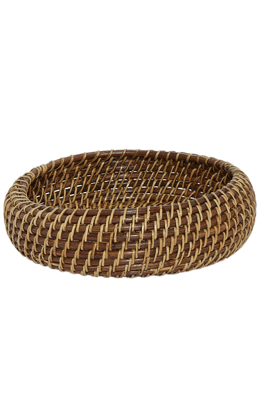 Rattan Apple Bowl