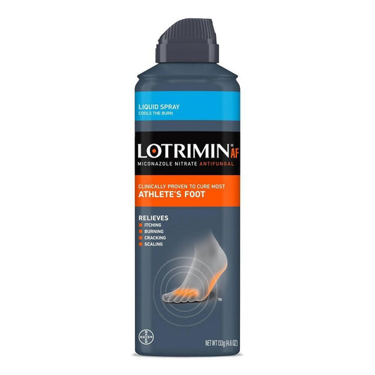 Lotrimin Liquid Spray Athlete’s Foot Antifungal 4.6oz