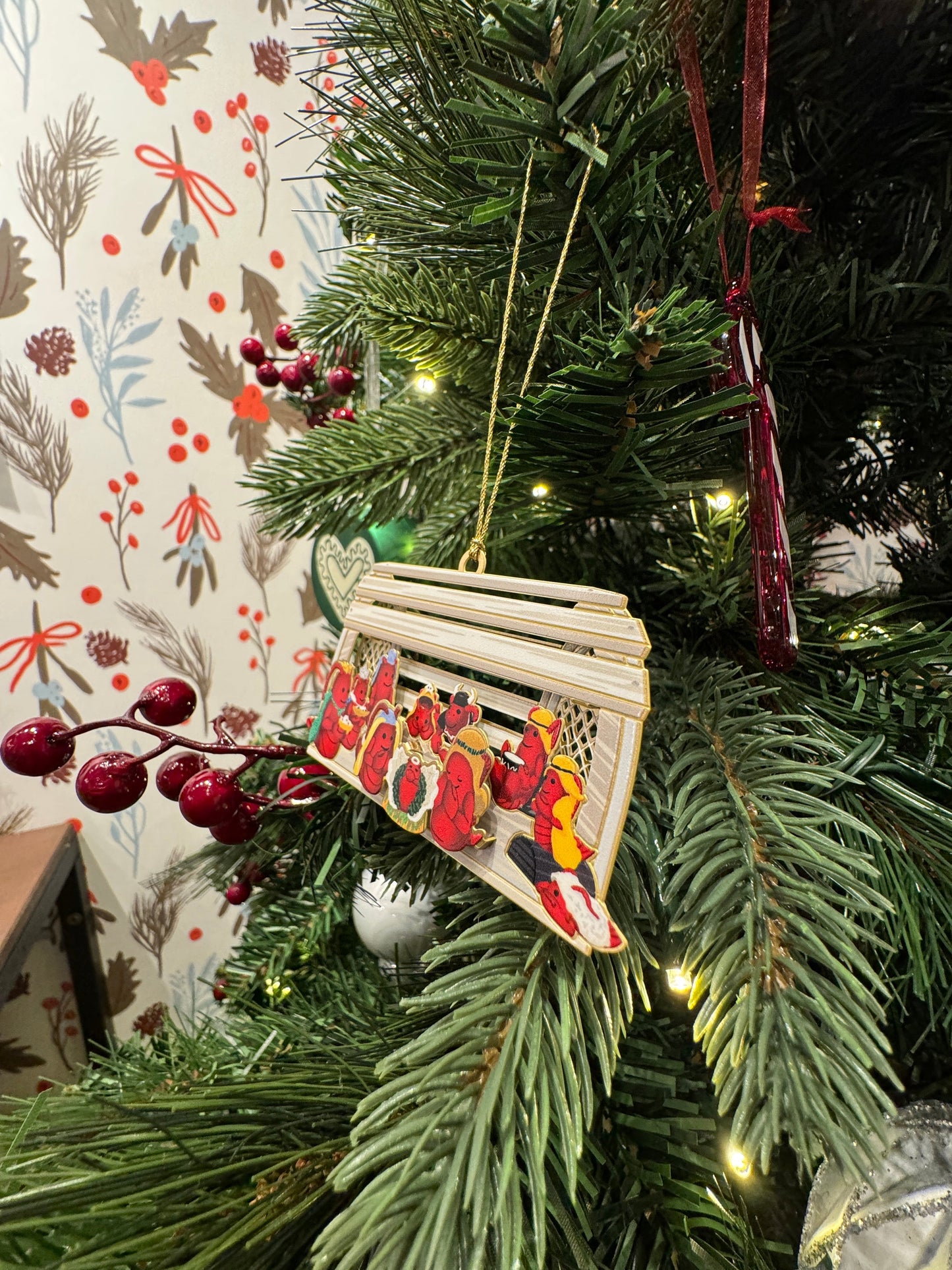 THE LOBSTER NATIVITY ORNAMENT