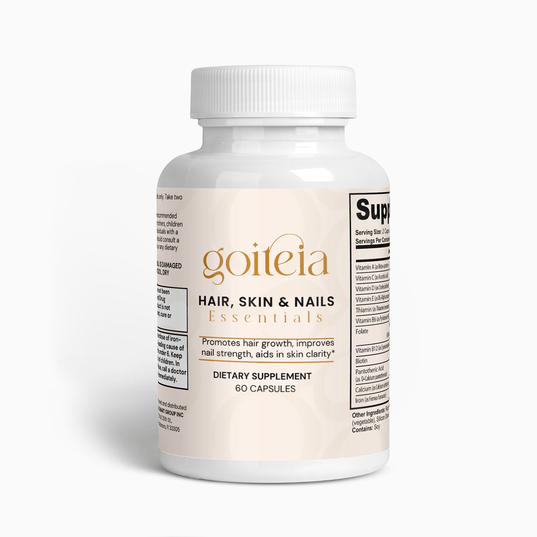 Goiteia Hair, Skin and Nails Essentials 60 caps - Osadia Concept Store