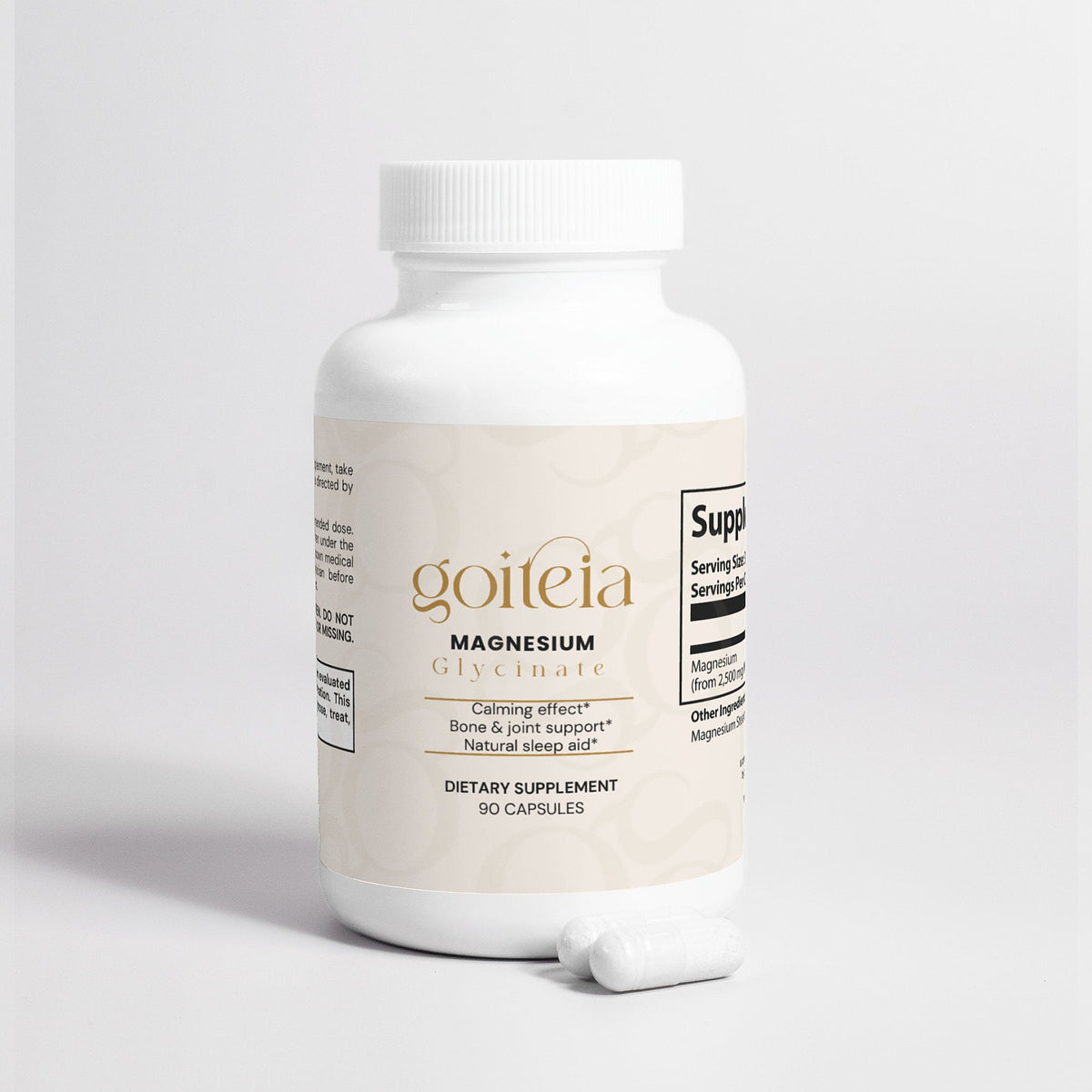 Goiteia Magnesium Glycinate 90 caps - Osadia Concept Store