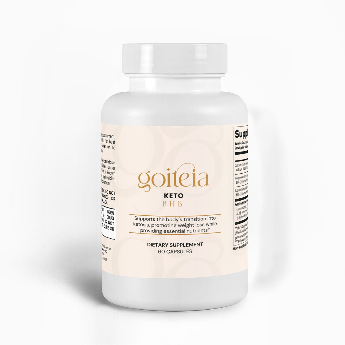 Goiteia Keto BHB 60 Caps - Osadia Concept Store